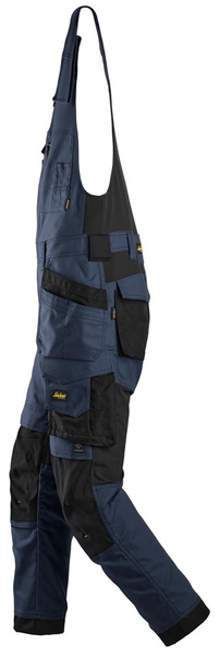 6014 Ogrodniczki Canvas stretch z workami kieszeniowymi  Snickers Workwear