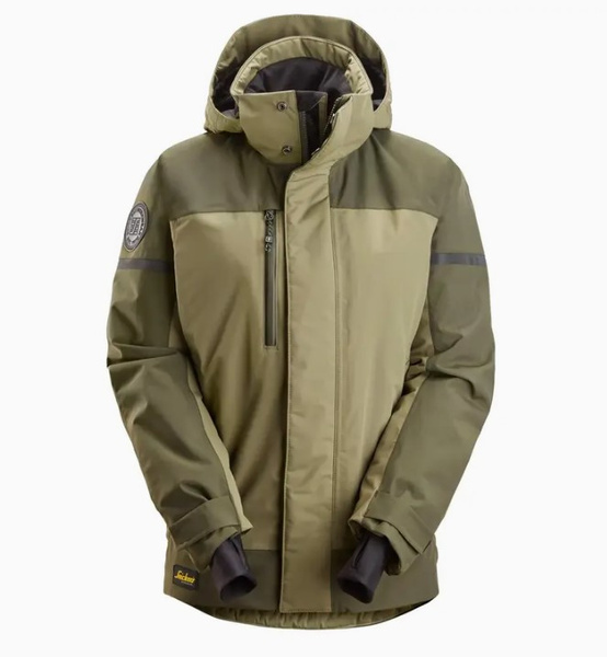 1177 Kurtka przeciwdeszczowa, ocieplana - damska AllroundWork Snickers Workwear Kolor: Khaki Green