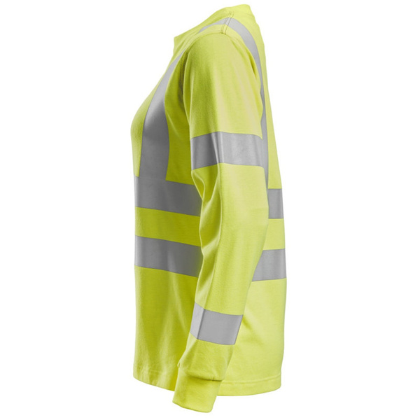 2476 T-shirt Odblaskowy ProtecWork – damski, długi rękaw, EN 20471/3/2 Snickers Workwear