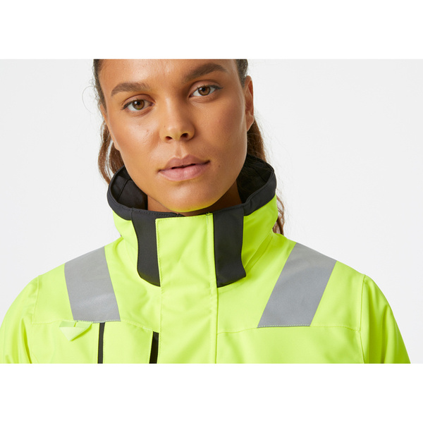 Kurtka zimowa odblaskowa damska Helly Hansen 71398_369 W LUNA HI VIS WINTER JACKET