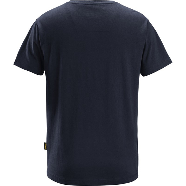 T-shirt z dekoltem w serek Snickers Workwear 25129500